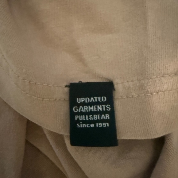 Pull&Bear Pink Sleeveless Muscle Tee Relaxed Fit - Picture 5 of 5